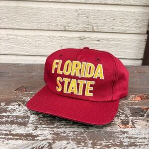 Vintage Florida State Football NCAA university tsports hat official hat SCRIPT